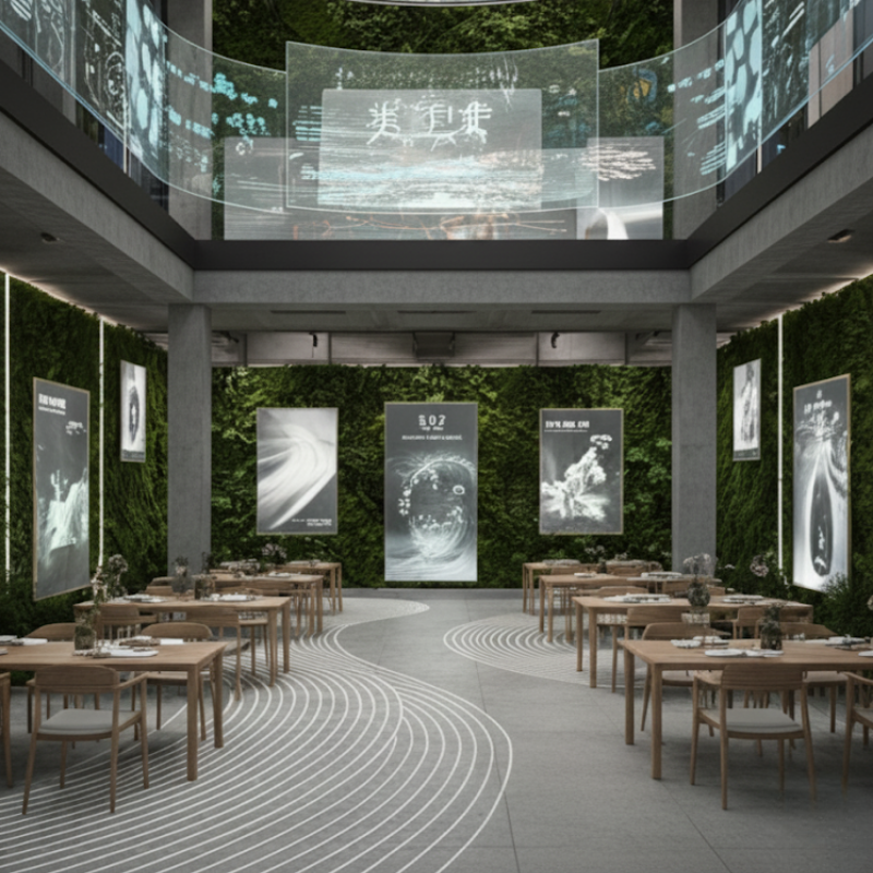 Restaurante moderno Saiho