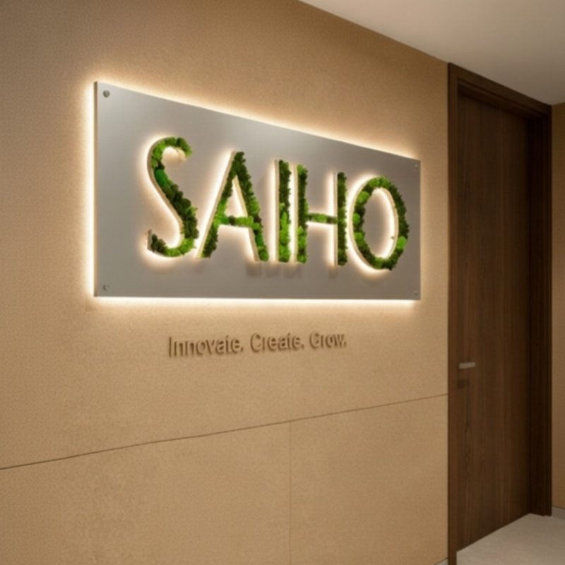 Señalitica luminosa Saiho